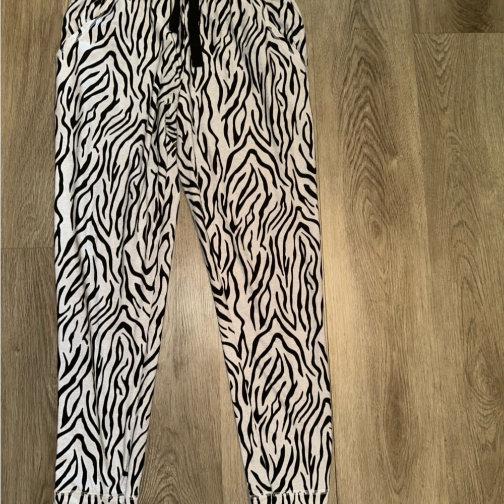 Zebra Print Lounge Pants